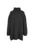 Toteme Oversized Fishmen Zipper Jumper, back view