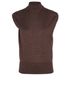 The Row High Neck Vest, front view
