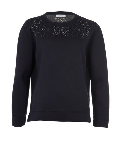 Valentino Studded Sweatshirt, front view