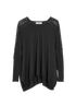 Valentino V-Neck Beaded Jumper, &pound;110, Clothing, Black, Wool, Front view