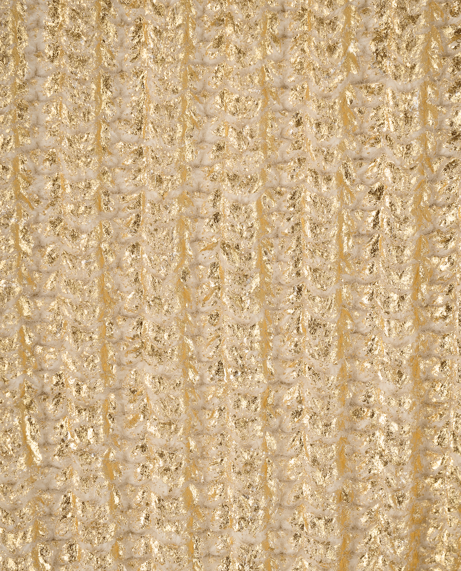 Valentino Ribbed Cropped Jumper, &pound;195, Clothing, Gold, Wool, Other view