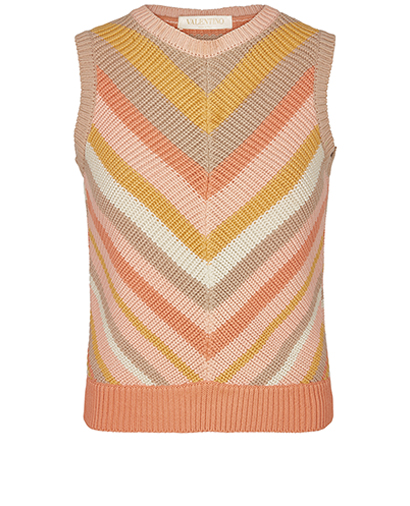 Valentino Knitted Sleeveless Gilet, front view