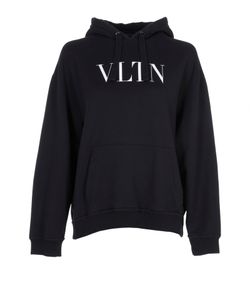 Valentino VLTN Print Hoodie, Mens, Cotton, Black, Sz M, 3*
