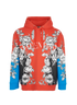 Valentino Floral Print Hoodie, front view