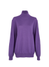 Valentino V Logo Mock Neck Jumper, front view