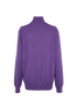 Valentino V Logo Mock Neck Jumper, back view
