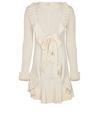 Valentino Pleated Cardigan, front view