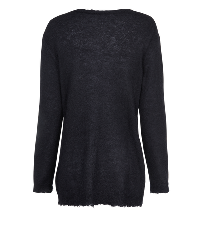 REDValentino Distressed Collar Jumper, Jumpers - Designer Exchange ...