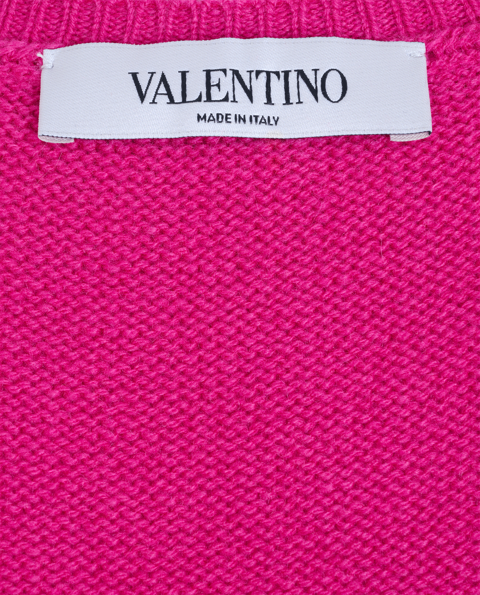Valentino Side Tie Vest, &pound;250, Clothing, Pink, Cashmere, Other view