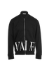 Valentino Logo Zip Up Jumper, front view