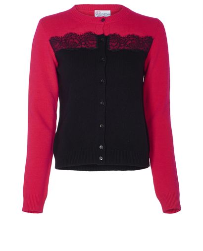 REDValentino Lace Knit Cardigan, front view