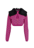 Versace Cropped Cardigan, front view