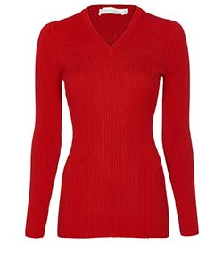 Victoria Beckham Wool Jumper, Wool, Red, 6, 3*