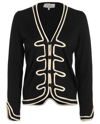 Yves Saint Laurent Button Up Cardigan, front view