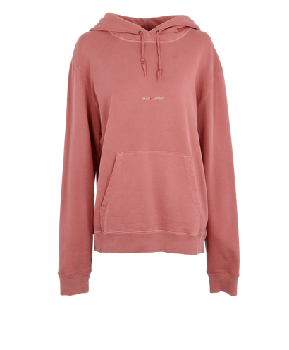 Saint Laurent 2018 Distressed Hoodie, front view