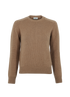 Saint Laurent Knit Jumper, &pound;240, Clothing, Brown, Wool, Front view