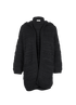 Saint Laurent Hooded Cardigan, front view