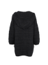 Saint Laurent Hooded Cardigan, back view