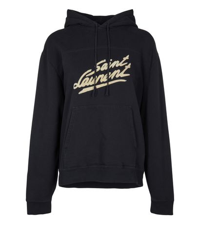 Saint Laurent Logo Hoodie, front view