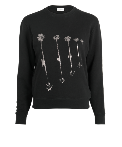 Saint Laurent Palm Trees Sweatshirt, front view