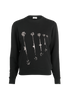 Saint Laurent Palm Trees Sweatshirt, front view