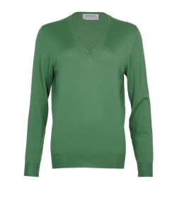 Yves Saint Laurent Jumper, Wool, Green, MII, Sz M, 2*