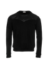 Saint Laurent Leather Sweatshirt, front view