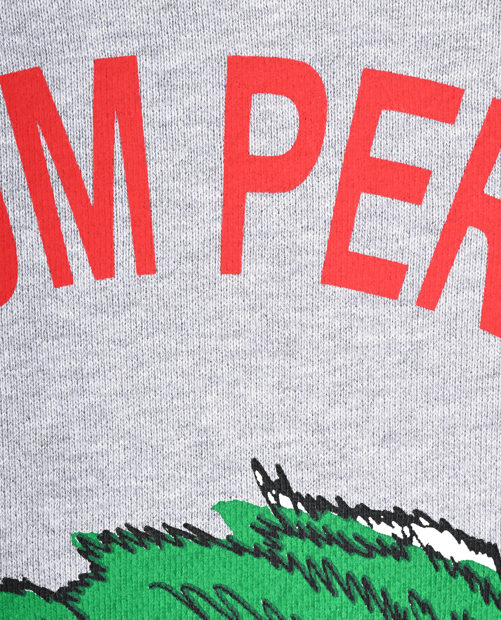 Gucci Privilegium Perpetuum Jumper, &pound;180, Clothing, Grey, Cotton, Other view