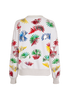 Chanel 17C Parrot Detail Crewneck, back view