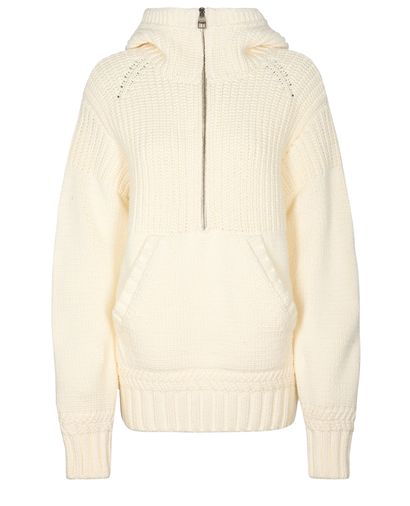 Alexander McQueen Knitted Hoodie, front view