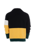 Off-White Colour Block Knitted Jumper, back view