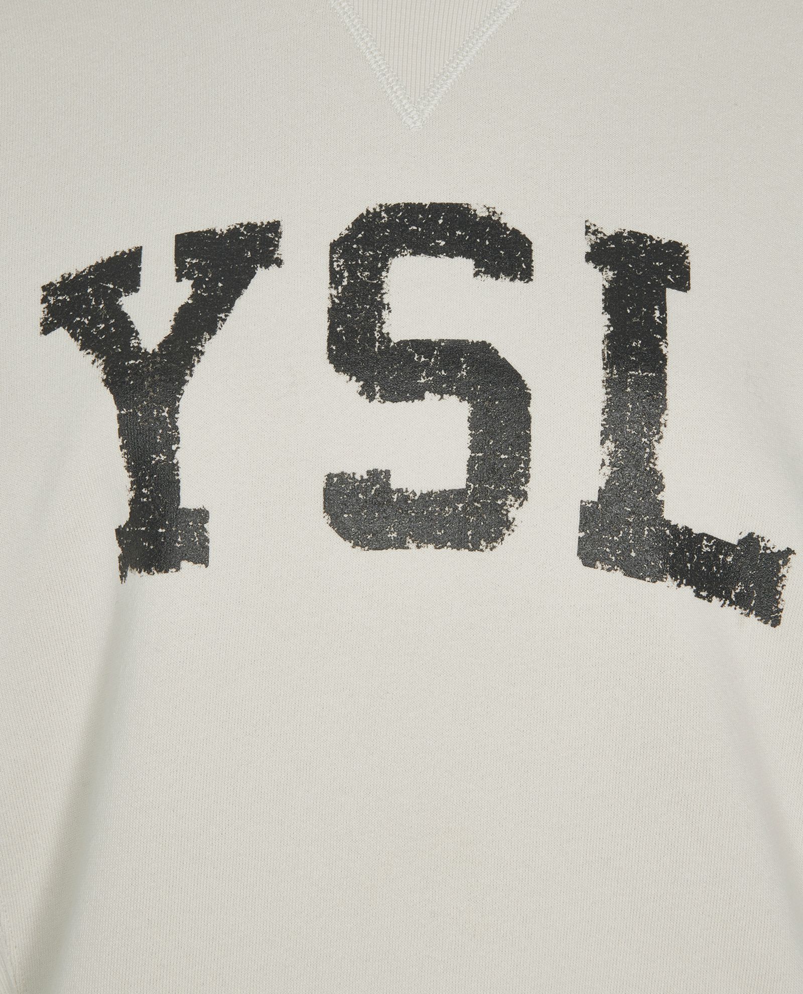 Saint Laurent Logo Sweatshirt, Jumpers - Designer Exchange