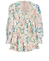 Zimmermann Venth Floating Playsuit, front view