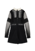 Self-Portrait Baloon Sleeves Playsuit, back view