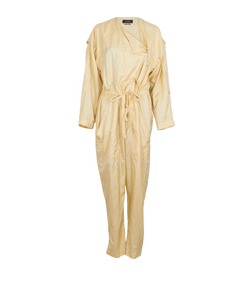 Isabel Marant Lympia Jumpsuit, Poly/Silk, Yellow, UK 12, 3*