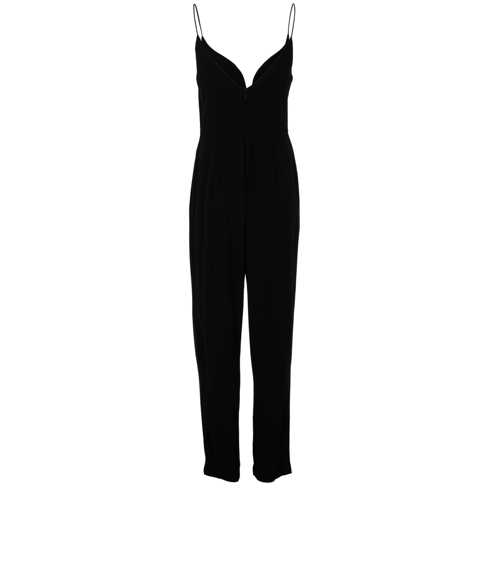 Zimmermann Cut-Out Jumpsuit, &pound;150, Clothing, Black, Viscose, Back view