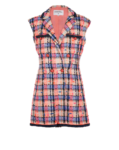 Chanel Tweed Playsuit, front view