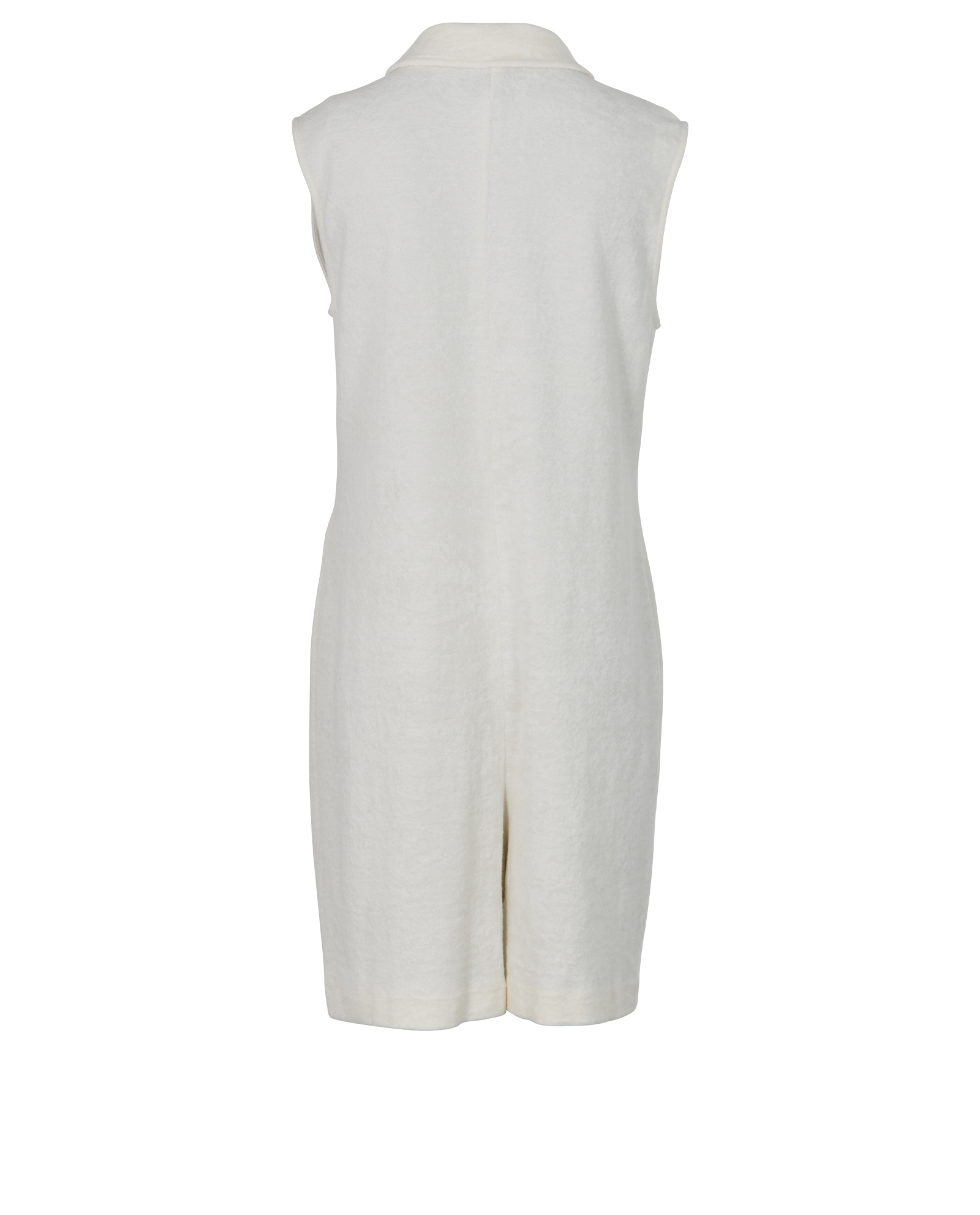 Gucci Interlocking G Playsuit, &pound;250, Clothing, White, Cotton/Linen, Back view