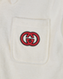 Gucci Interlocking G Playsuit, &pound;250, Clothing, White, Cotton/Linen, Other view