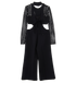 Self-Portrait Cut Out Jumpsuit, back view