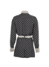 Valentino Belted Logo Print Playsuit, back view
