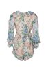 Zimmermann Floral Playsuit, back view