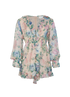 Zimmermann Floral Playsuit, front view