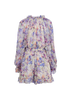 Zimmermann Tama Iris Print Playsuit, back view