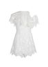 Zimmerman One Shoulder Ruffle Playsuit, front view