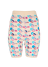 Chanel Printed Cycling Shorts, &pound;375, Clothing, Blue/Cream/Pink, Cotton, Front view