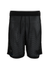 Burberry Ekd Mesh Shorts, &pound;150, Clothing, Black, Viscose, Front view