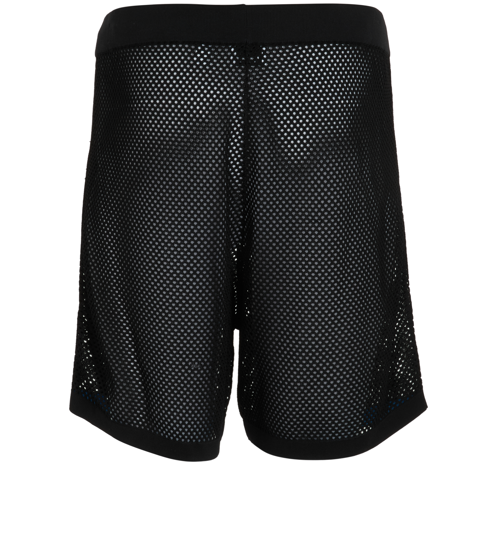 Burberry Ekd Mesh Shorts, &pound;150, Clothing, Black, Viscose, Back view
