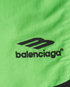 Balenciaga 3B Icon Track Shorts, &pound;150, Clothing, Green, Polyester Mix, Other view