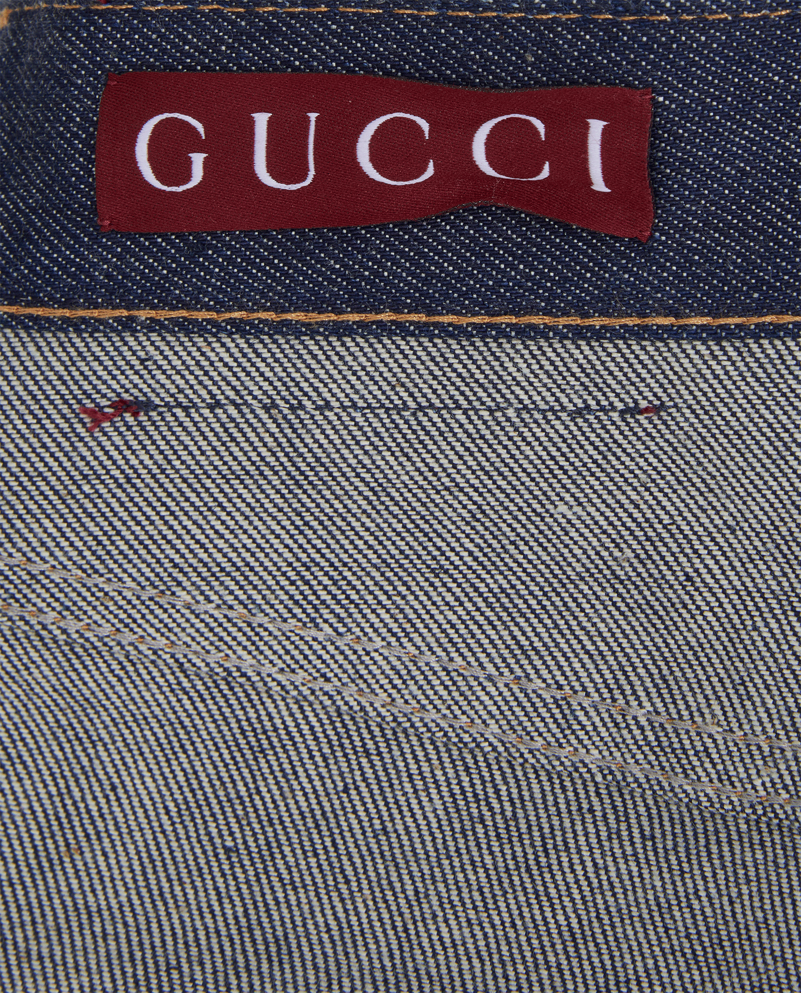 Gucci Denim Shorts, &pound;295, Clothing, Blue, Cotton, Other view